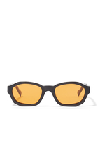 نظارة شمسية إس يو بي 004 بعدسات برتقالية شفافة